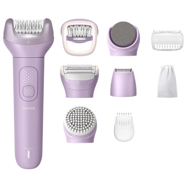 Эпилятор Philips BRE728/00 Влажная / Pink Фиолетовый photo 1