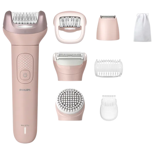 Эпилятор Philips BRE719/00 Влажная / Золотой Розовый photo 1