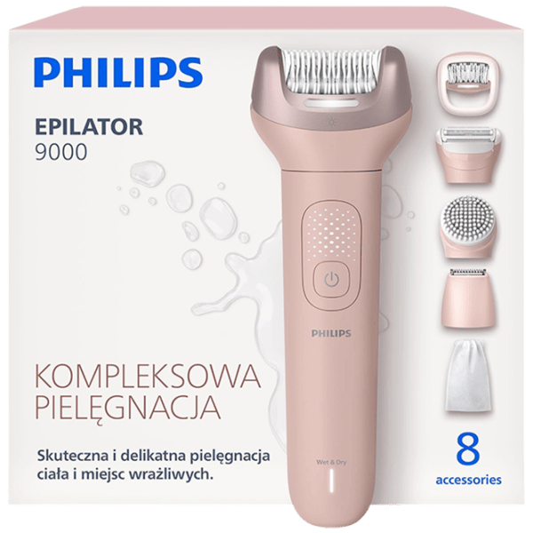 Эпилятор Philips BRE719/00 Влажная / Золотой Розовый photo 2