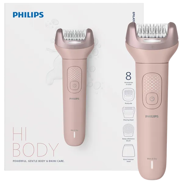 Эпилятор Philips BRE719/00 Влажная / Золотой Розовый photo 3