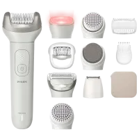 Эпилятор Philips BRE750/00 Влажная / Серый Белый