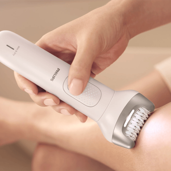 Эпилятор Philips BRE750/00 Влажная / Серый Белый photo 7