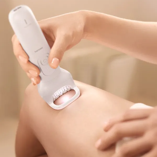 Эпилятор Philips BRE750/00 Влажная / Серый Белый photo 10