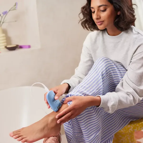Epilator Philips BRE228/00 Uscată / Blue photo 5