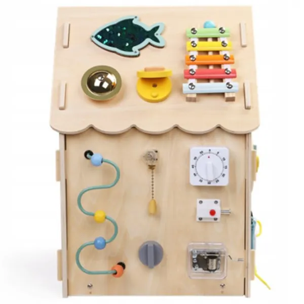Busy board Baby Mix House Montessori 12+ luni photo 3