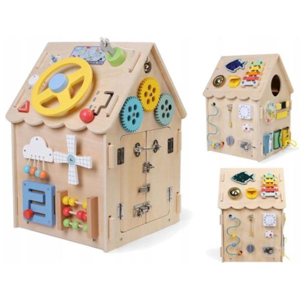 Busy board Baby Mix House Montessori 12+ luni photo 4