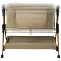 Детская кровать ONINO NEST.me Misty Taupe 0 месяцев - / Бежевый photo 2