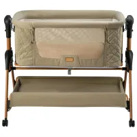 Детская кровать ONINO NEST.me Misty Taupe 0 месяцев - / Бежевый photo 3
