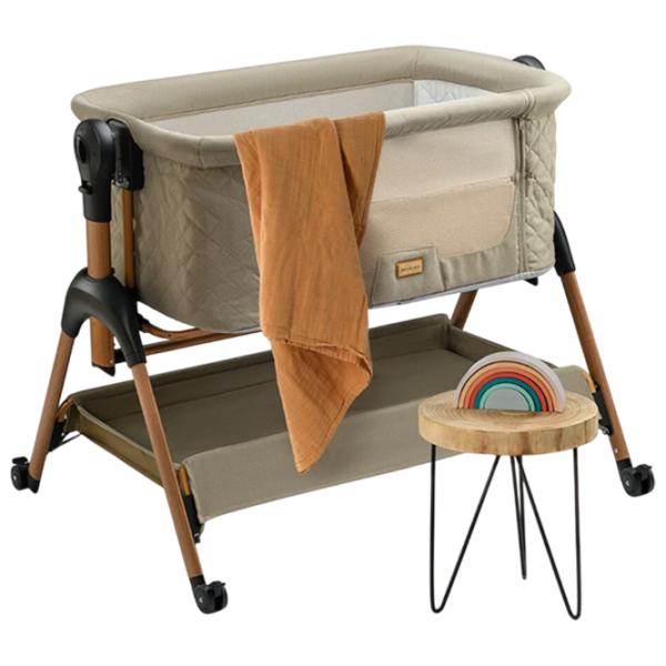 Детская кровать ONINO NEST.me Misty Taupe 0 месяцев - / Бежевый photo 6
