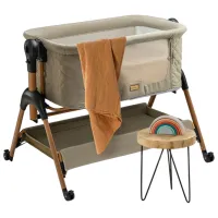 Детская кровать ONINO NEST.me Misty Taupe 0 месяцев - / Бежевый photo 6