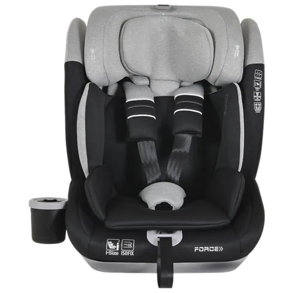 Scaun auto Moni Force  3 ani - 12 ani / 36 kg / Gray photo 4