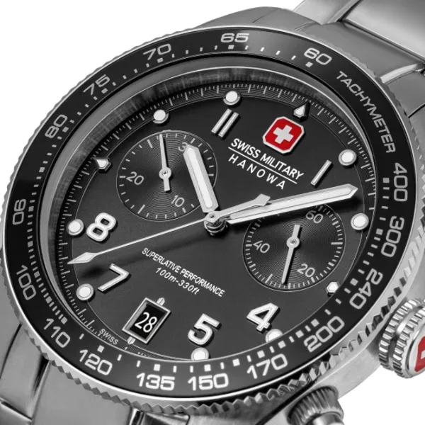 Наручные часы для мужчин Swiss Military Hanowa SMWGI0007701 Кварцевый / 43 мм photo 4