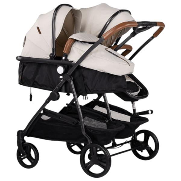 Детская коляска Chipolino Duo Smart KBDS02505BI/ Бискотта photo 1