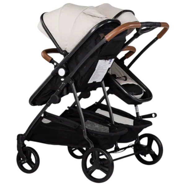 Детская коляска Chipolino Duo Smart KBDS02505BI/ Бискотта photo 3