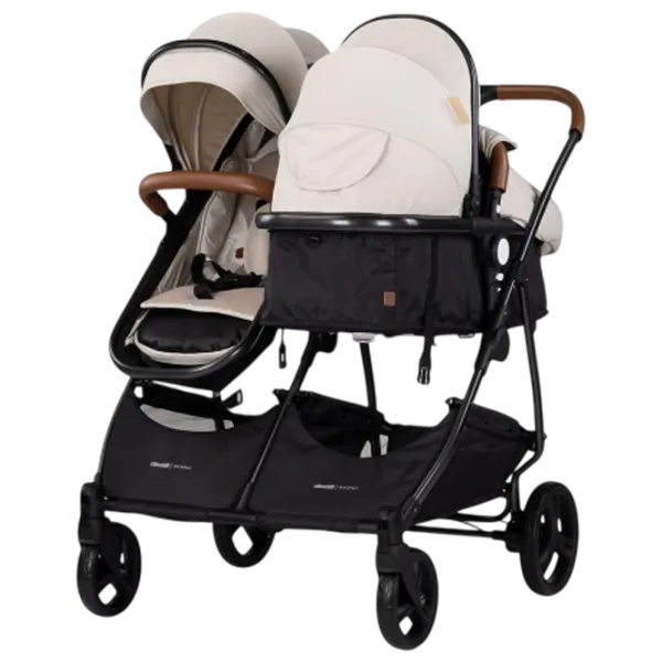 Детская коляска Chipolino Duo Smart KBDS02505BI/ Бискотта photo 5