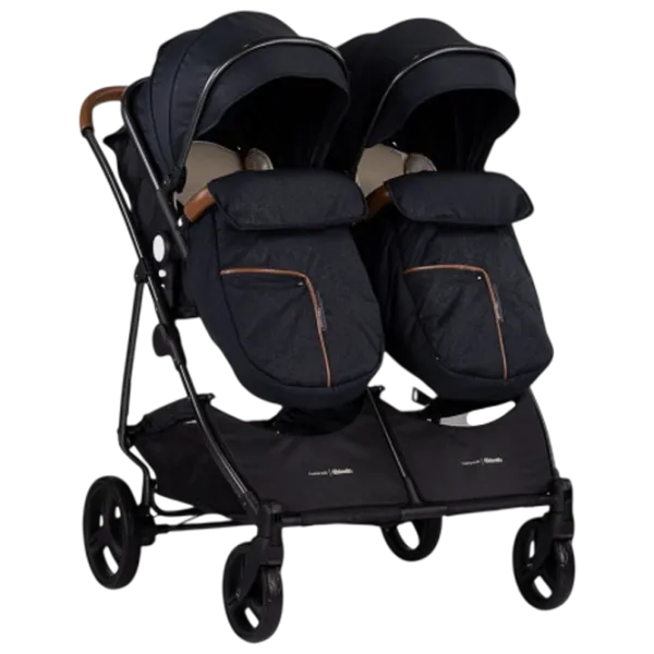 Cărucior pentru copil Chipolino Duo Smart KBDS02501BB / Blackberry photo 1