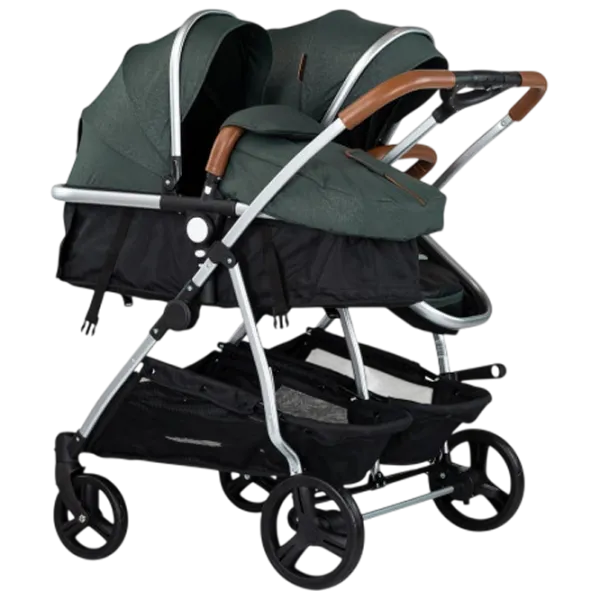 Детская коляска Chipolino Duo Smart KBDS02504BA/ Базилик photo 2