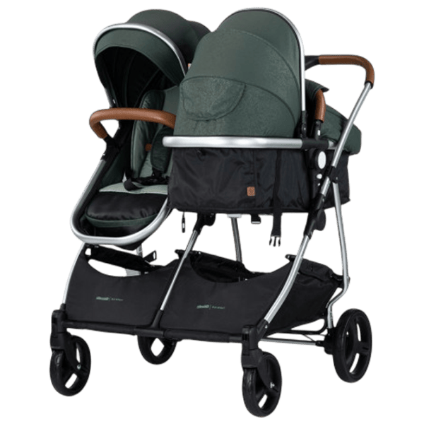 Детская коляска Chipolino Duo Smart KBDS02504BA/ Базилик photo 4