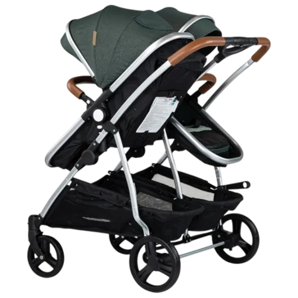 Детская коляска Chipolino Duo Smart KBDS02504BA/ Базилик photo 5