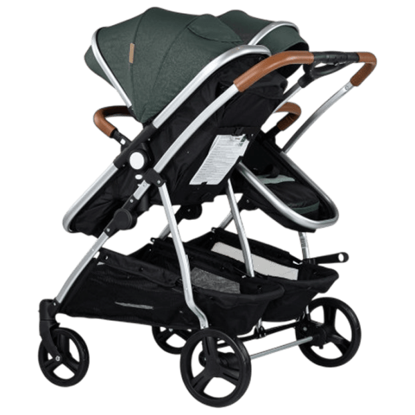Детская коляска Chipolino Duo Smart KBDS02504BA/ Базилик photo 5