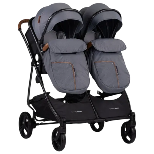 Cărucior pentru copil Chipolino Duo Smart KBDS02502CL / Gray photo 1