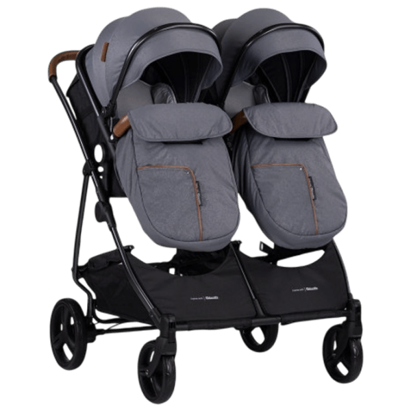 Cărucior pentru copil Chipolino Duo Smart KBDS02502CL / Gray photo 1