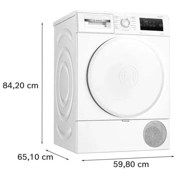 Сушильная машина Bosch WTH83277PL 8 кг/ Белый photo 5