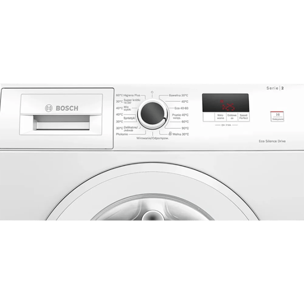 Mașină de spălat Bosch WGE03201PL 8 kg / 1200 rpm / White photo 4