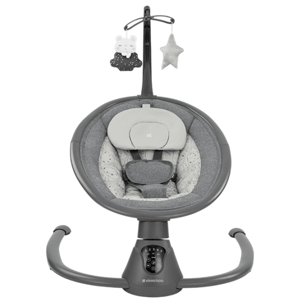 Leagăn pentru bebeluși KikkaBoo Twiddle (KB.221825) 9 kg/ Gray photo 3