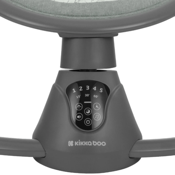 Leagăn pentru bebeluși KikkaBoo Twiddle (KB.221825) 9 kg/ Gray photo 6