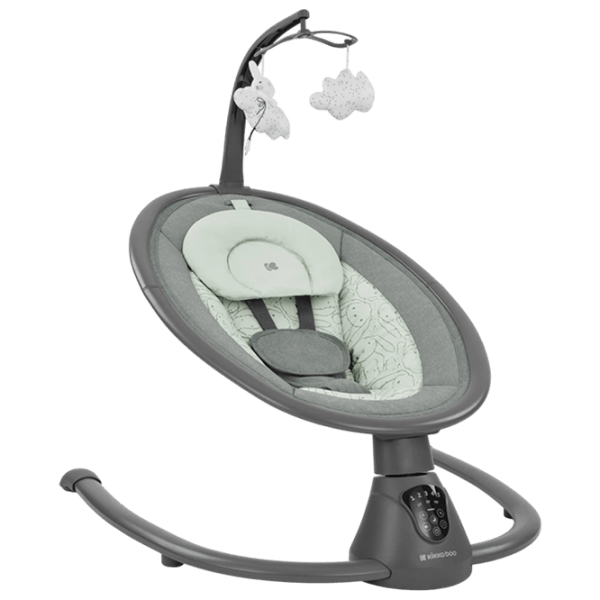 Leagăn pentru bebeluși KikkaBoo Twiddle (KB.222224) 9 kg/ Gray photo 1