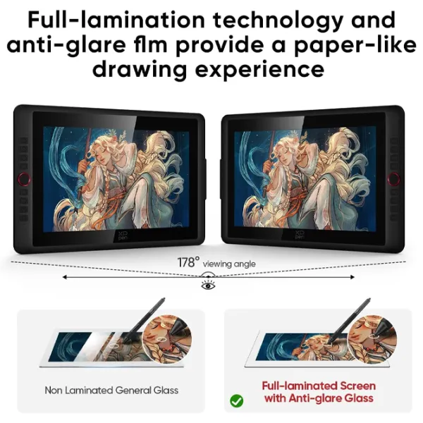 Tabletă grafică XP Pen Artist 15.6 Pro V2 A4 / Black photo 7