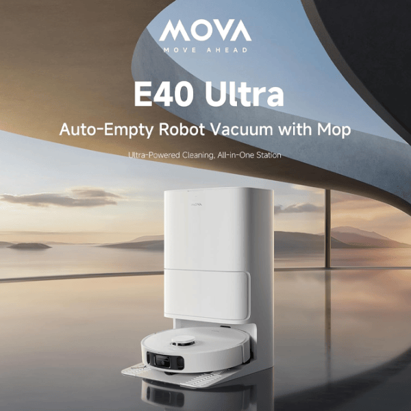Робот пылесос Mova E40 Ultra 5200 мАч / Белый photo 6