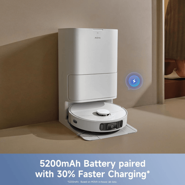 Робот пылесос Mova E40 Ultra 5200 мАч / Белый photo 13
