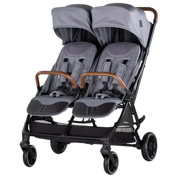 Детская коляска Chipolino Twinity KBTT02501CL/ Серый photo 1