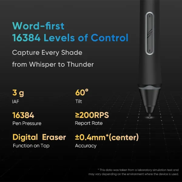 Tabletă grafică XP Pen Artist 13.3 Pro V2 A4 / Black photo 3