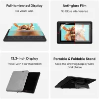 Tabletă grafică XP Pen Artist 13.3 Pro V2 A4 / Black photo 5