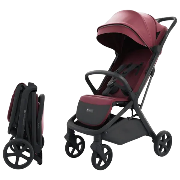 Детская коляска KinderKraft Nubi 3 KSNUBI03BRG0000/ Ruby photo 5