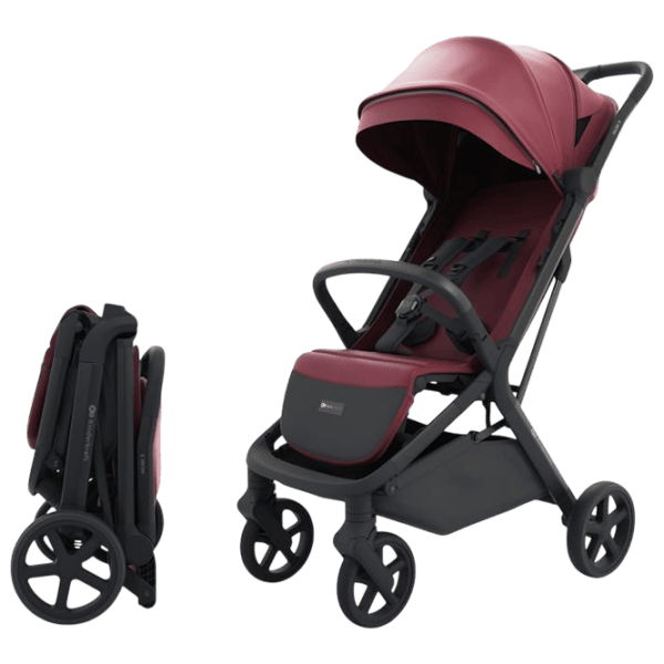 Детская коляска KinderKraft Nubi 3 KSNUBI03BRG0000/ Ruby photo 5