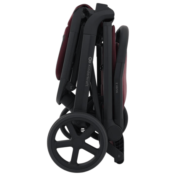 Детская коляска KinderKraft Nubi 3 KSNUBI03BRG0000/ Ruby photo 6