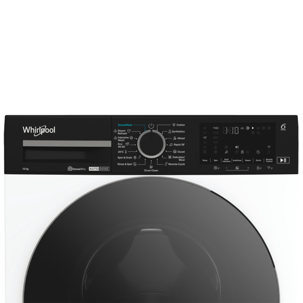 Mașină de spălat Whirlpool WPM 07W ADS EE 10 kg / 1350 rpm / White photo 7