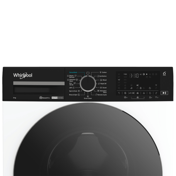 Mașină de spălat Whirlpool WPM 97W ADS EE 9 kg / 1350 rpm / White photo 7