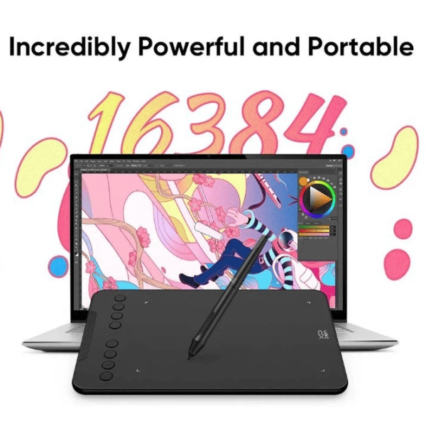 Tabletă grafică XP Pen Deco Mini7 V2 A5 / Black photo 2