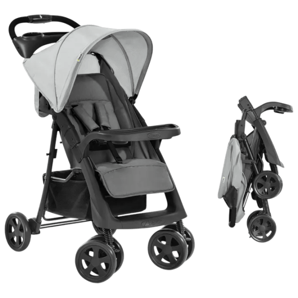 Cărucior pentru copil Hauck Shopper Neo II 4007923149164/ Gray photo 5