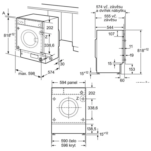 Стиральная машина Bosch WIW24342EU 8 кг / 1200 об/мин / Белый photo 5