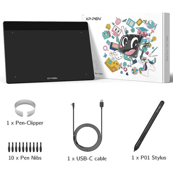 Tabletă grafică XP Pen Deco Fun L A5 / Black photo 2