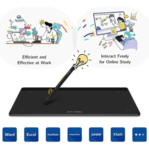 Tabletă grafică XP Pen Deco Fun L A5 / Black photo 3