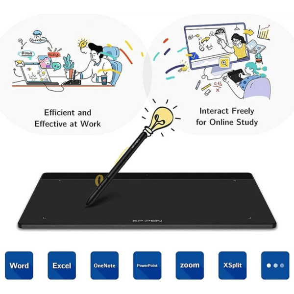 Tabletă grafică XP Pen Deco Fun L A5 / Black photo 3