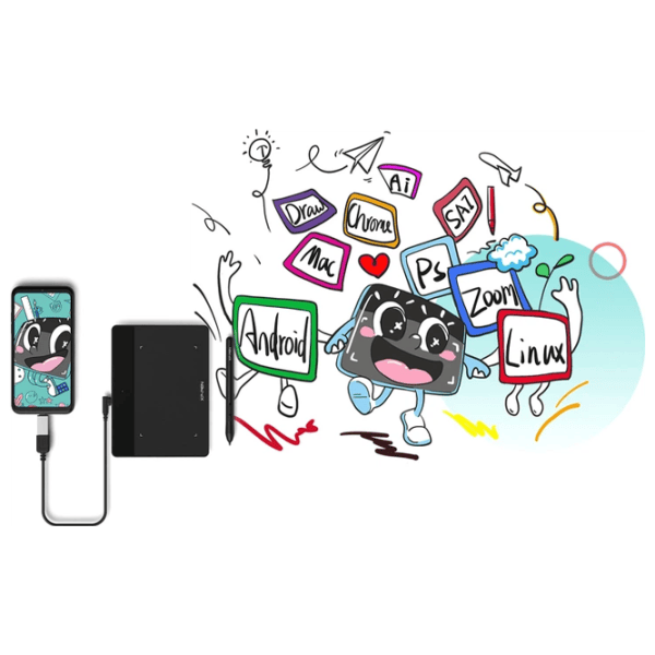 Tabletă grafică XP Pen Deco Fun L A5 / Black photo 6