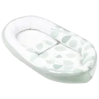 Babynest Doomoo Cocoon Leaves (CO08) Bumbac/ Aqua Green